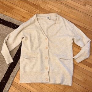 Aritzia Wilfred Bilbao Oversized Cardigan